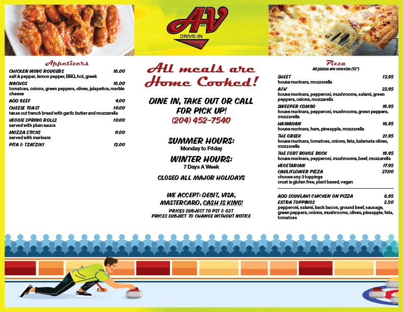 table menu cover